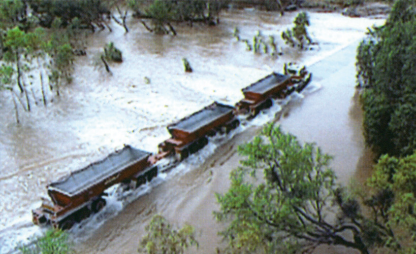 Australia, The wild rains